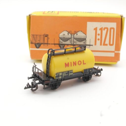 Zenke TT Kesselwagen Minol der DR in OVP QR3749 – Bild 3