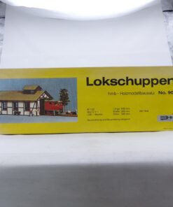 hmb Holzmodellbausatz M 1:22 No. 901 Lokschuppen absolute Rarität in OVP EX6271