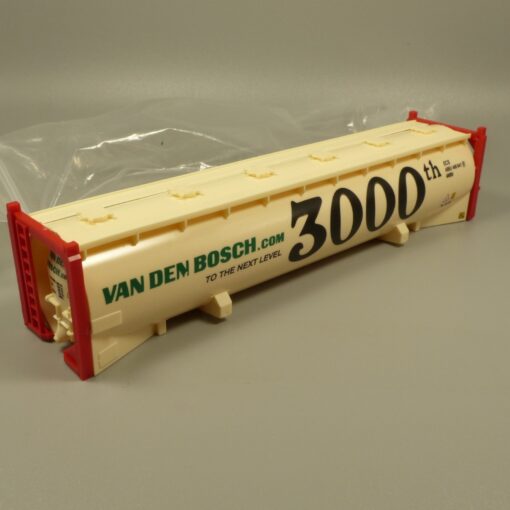 AMW / AWM 1:87 40ft Drucksilo Container Van den Bosch 3000th in EVP EX7125 – Bild 3
