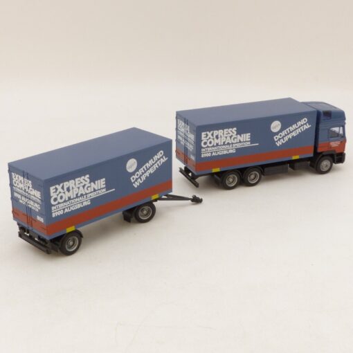 AMW / AWM 1:87 Nr.: 5522-1 MAN F90 Hängerzug Express Compagnie, o. EB9229 – Bild 3