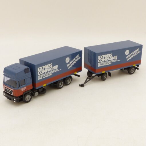 AMW / AWM 1:87 Nr.: 5522-1 MAN F90 Hängerzug Express Compagnie, o. EB9229