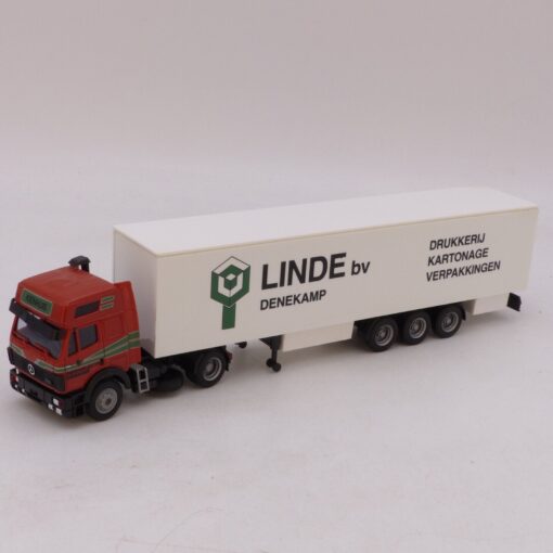 AMW / AWM 1:87 Nr.: 56212 Mercedes SK Sattelzug Linde bv, siehe Bilder o. EB9909