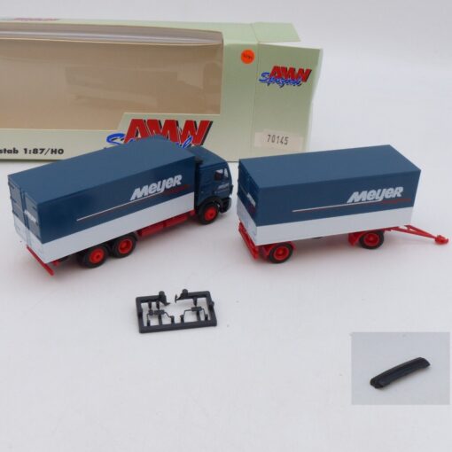 AMW / AWM 1:87 Nr.: 70145 Mercedes Benz SK Hängerzug Meyer, in OVP EB1364 – Bild 3
