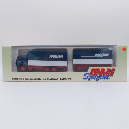 AMW / AWM 1:87 Nr.: 70145 Mercedes Benz SK Hängerzug Meyer, in OVP EB1364 – Bild 4