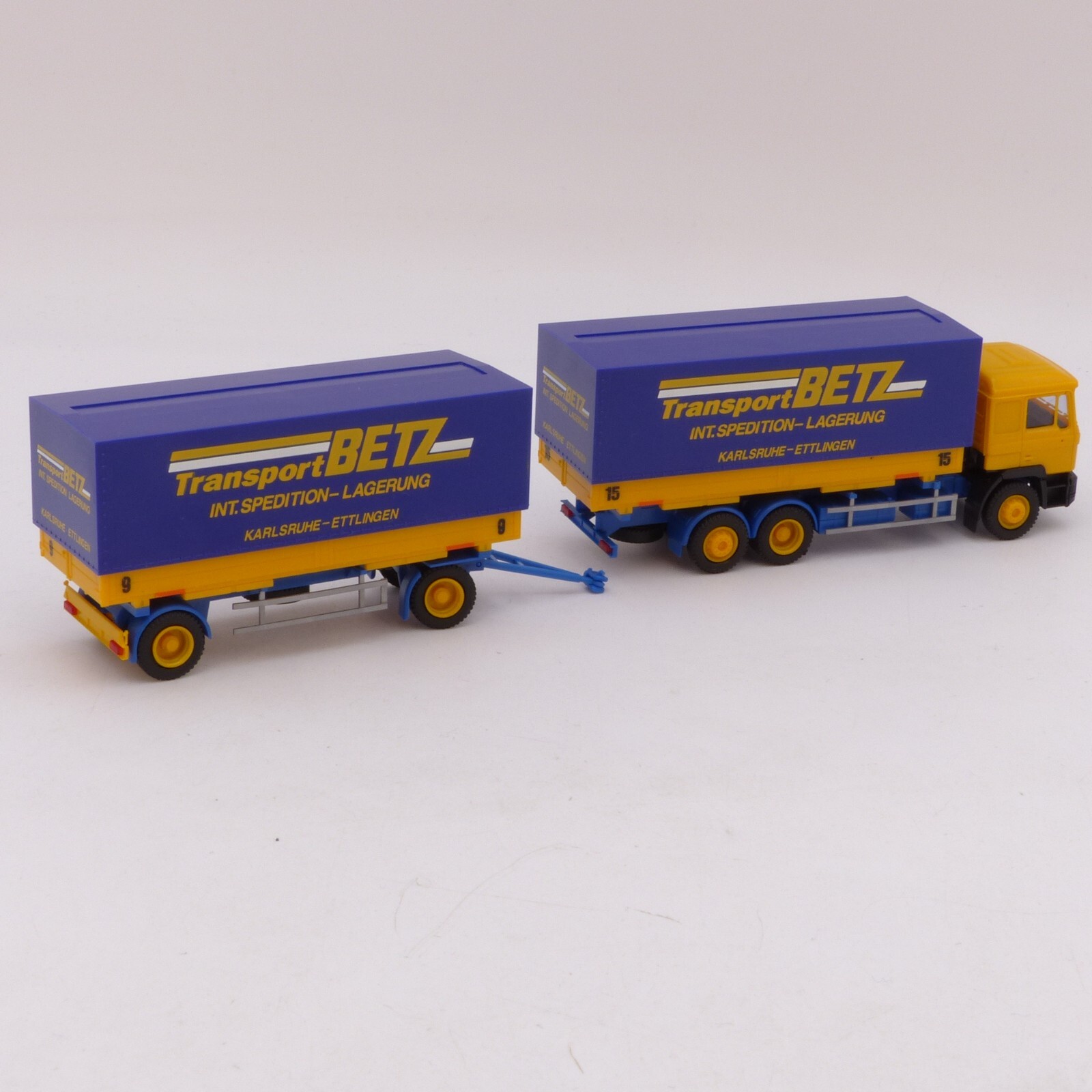 AMW / AWM 1:87 Nr.: 70465 MAN F90 Hängerzug BETZ, siehe Bilder o. EX215 – Bild 3