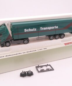 AWM 1:87 MB Actros MP3 Sattelzug Schulz Transporte in OVP RT2174