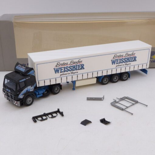 AWM / AMW 1:87 Mercedes Benz SK Sattelzug Erstes Laufer Weissbier, in EVP EB7674