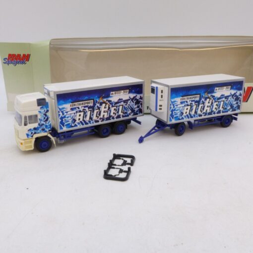 AWM / AMW 1:87 Nr.: 70293 MAN F2000 Hängerzug Bickel, in EVP EB7797
