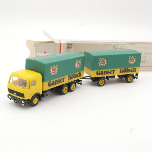 Albedo 1:87 MB NG Hängerzug Ganser Kölsch in OVP RR598