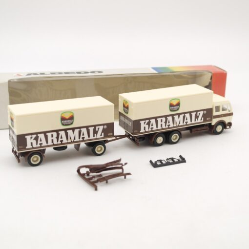 Albedo 1:87 Mercedes MB Hängerzug Karamalz in OVP QR8818 – Bild 3