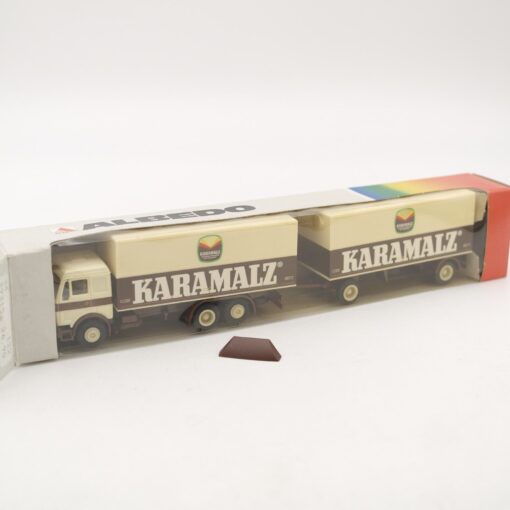 Albedo 1:87 Mercedes MB Hängerzug Karamalz in OVP QR8818 – Bild 4