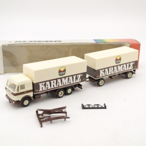 Albedo 1:87 Mercedes MB Hängerzug Karamalz in OVP QR8818