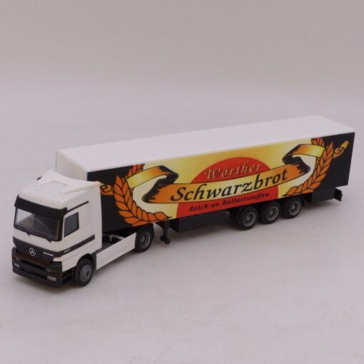 Albedo 1:87 Nr.: 25026 MB Actros Sattelzug Schwarzbrot, siehe Bilder o. EB9134