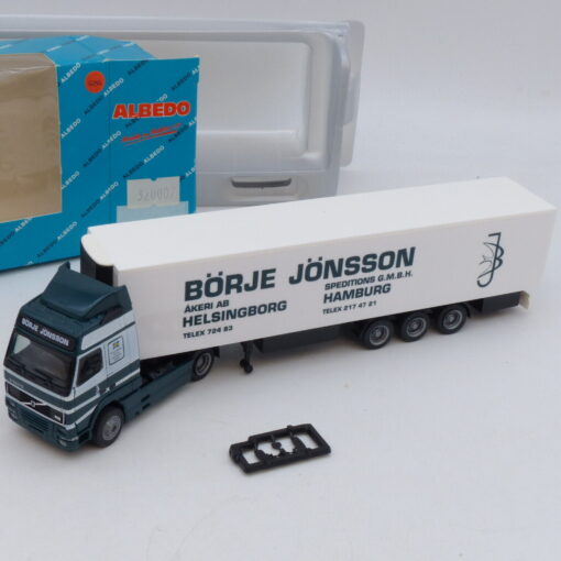 Albedo 1:87 Nr.: 320007 Volvo FH16 Sattelzug Börje Jönsson - rar, in OVP EB1943