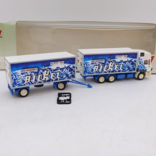 Albedo / AMW 1:87 Nr.: 800010 MAN F90 Hängerzug Bickel, in EVP EB7798 – Bild 3