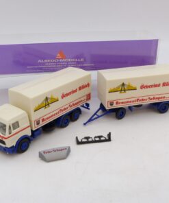 Albedo / Herpa 1:87 Mercedes Benz NG Hängerzug Severins Kölsch, in OVP EB6828