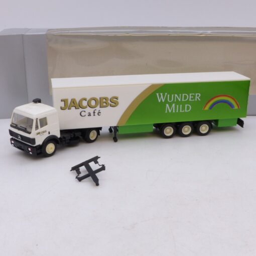 Albedo / Herpa 1:87 Nr.: 200233 MB SK Sattelzug Jacobs Cafe, in EVP EB7435