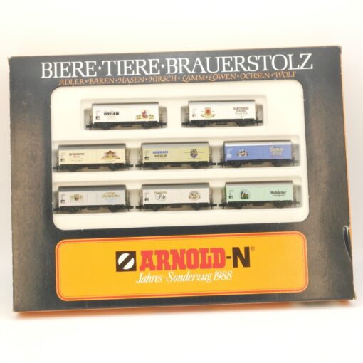 Arnold N 0158 Jahres-Sonderzug 8tlg. Biere Tiere Brauerstolz in OVP RG5270