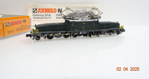 Arnold N 2467 Schweiz E-Lok Be 6/8 II Krokodil der SBB in OVP LE9881