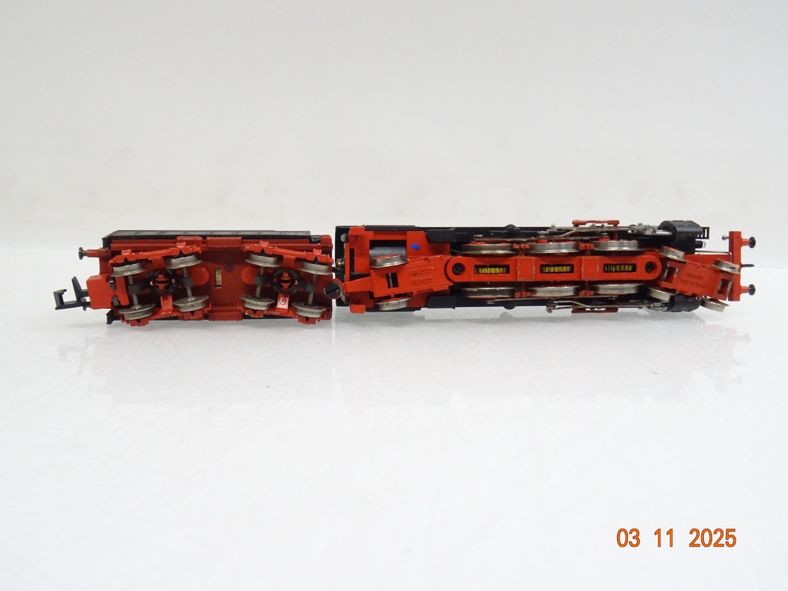 Arnold N 2540 Dampflok BR 18 408 der DB in OVP JL4078 – Bild 4