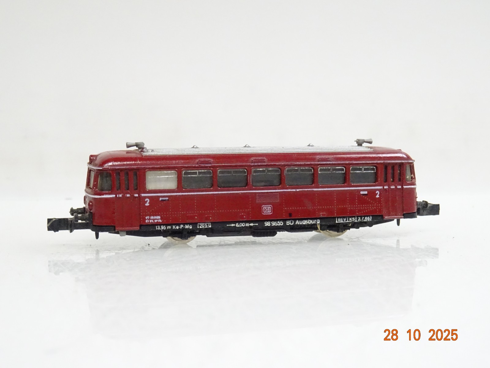 Arnold N 2910 Schienenbus VT 98 9655 der DB JL3888 o. – Bild 3