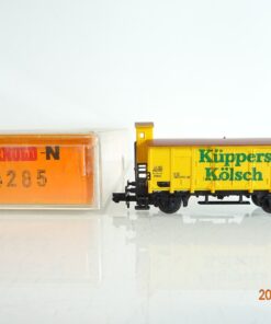 Arnold N 4285 gedeckter Güterwagen Küppers Kölsch der DB in OVP PR2821