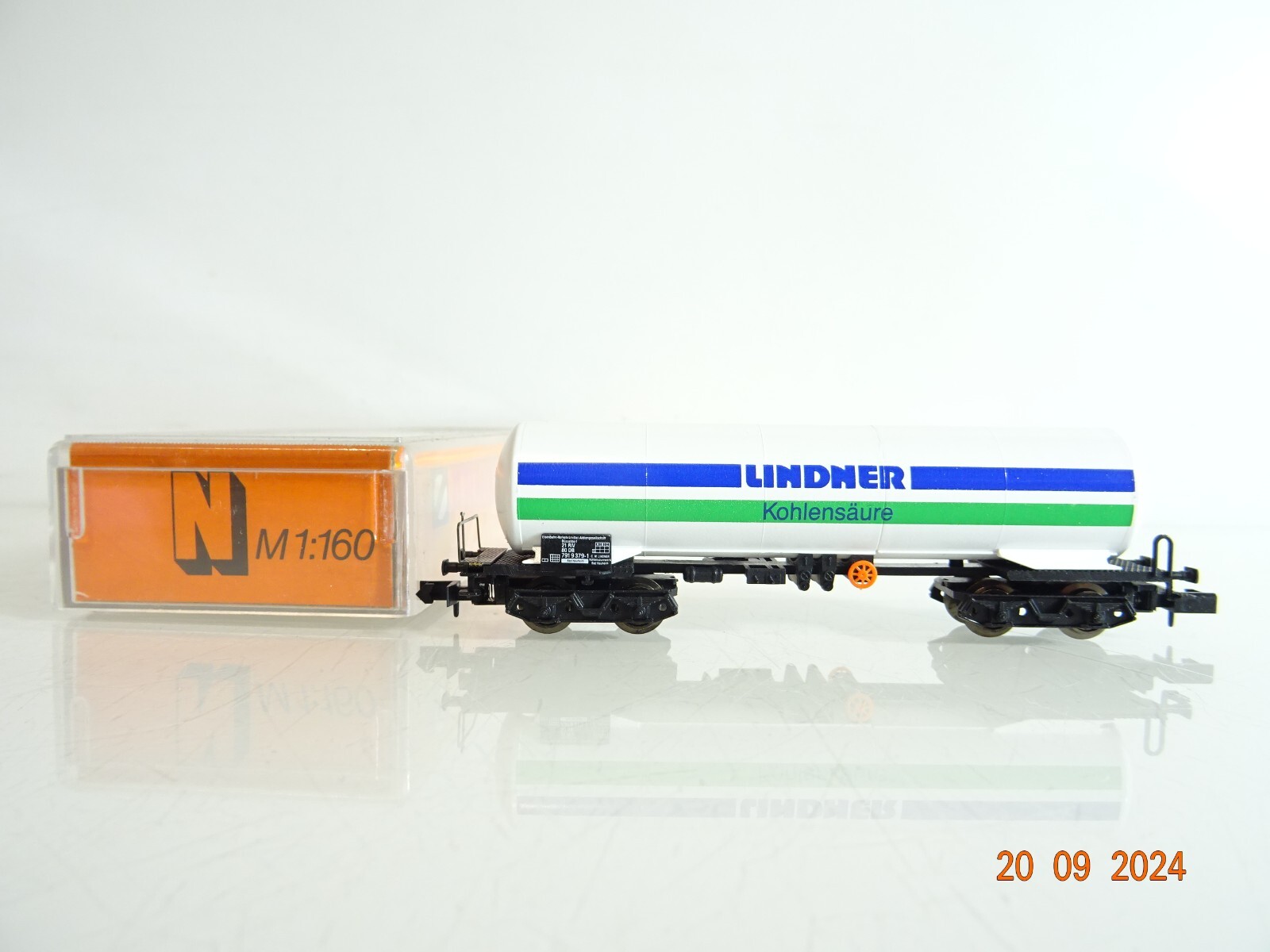 Arnold N 4370-43 Kesselwagen Lindner Kohlensäure der DB in OVP PR2813