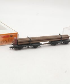 Arnold N 4479 Drehschemelwagen mit Holzladung in OVP RR5688