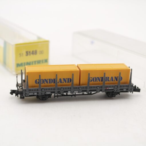 Arnold N Rungenwagen mit Container Conrad in EVP RR2210