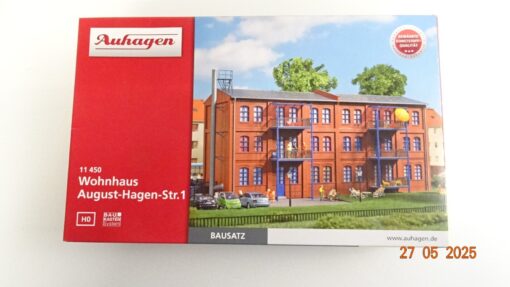 Auhagen H0 11 450 Wohnhaus August-Hagen-Straße in OVP RR1295