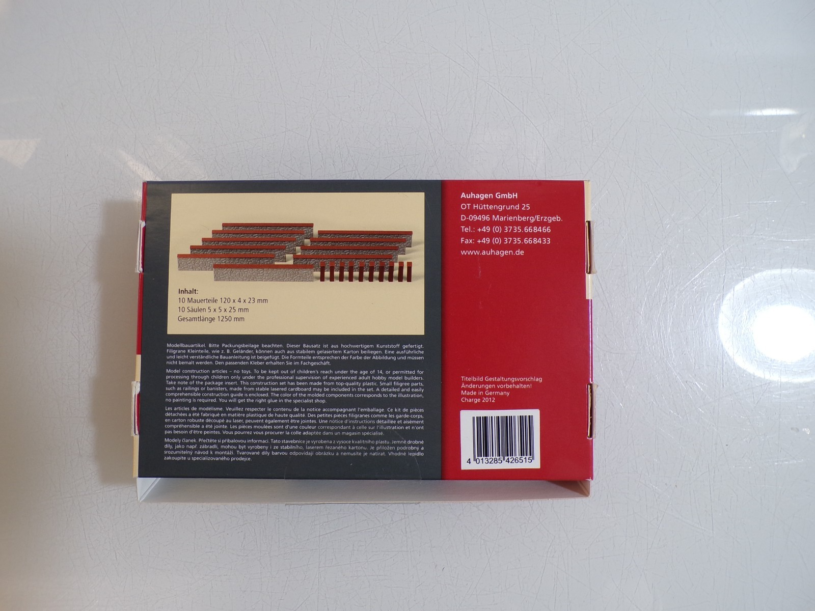 Auhagen H0 42651 Natursteinmauer Bausatz siehe Foto in OVP PK3075 – Bild 4