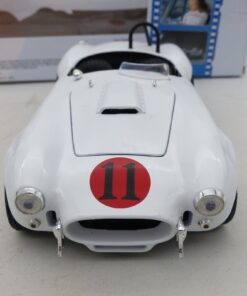 Auto World 1:18 AWSS104 Shelby Cobra 427 #11 weiß 1965 Elvis in OVP EX8301