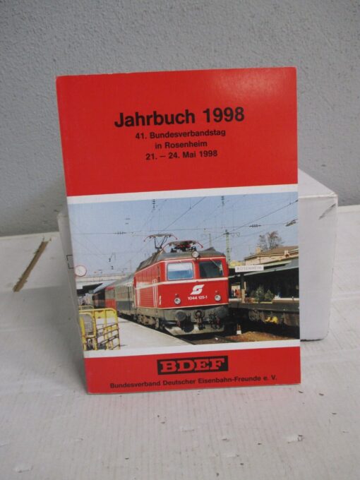 BDEF Jahrbuch 1998 41. Bundesverbandstag in Rosenheim 21.-24.Mai 98 o.OVP AW6600