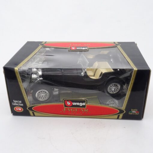 Bburago / Burago 1:18 3006 Jaguar SS 100 1937 schwarz in OVP EX6522 – Bild 5