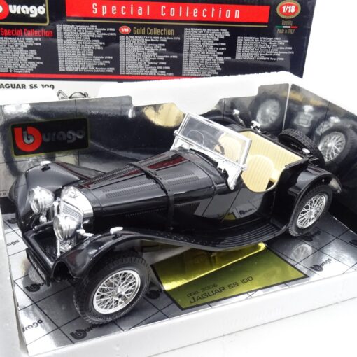 Bburago / Burago 1:18 3006 Jaguar SS 100 1937 schwarz in OVP EX6522