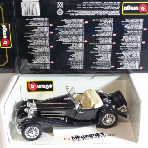 Bburago / Burago 1:20 3020 Mercedes Benz 500K Roadster in OVP EX3208