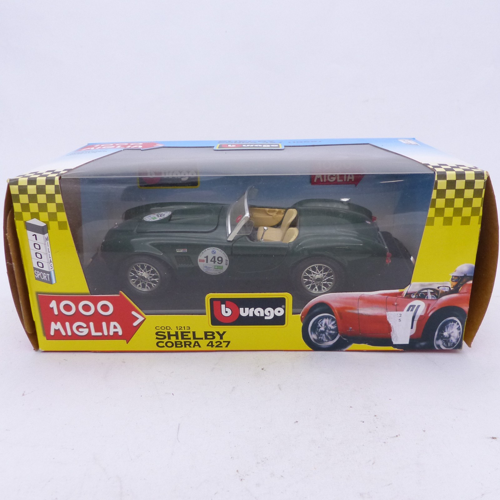 Bburago / Burago 1:24 1213 Shelby Cobra 427 (1965) #149 in OVP EX8304 – Bild 4