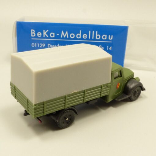 BeKA Modelle 1:87 021 Garant K 30 Planen-LKW NVA - ehemalige DDR in OVP EX3337 – Bild 3