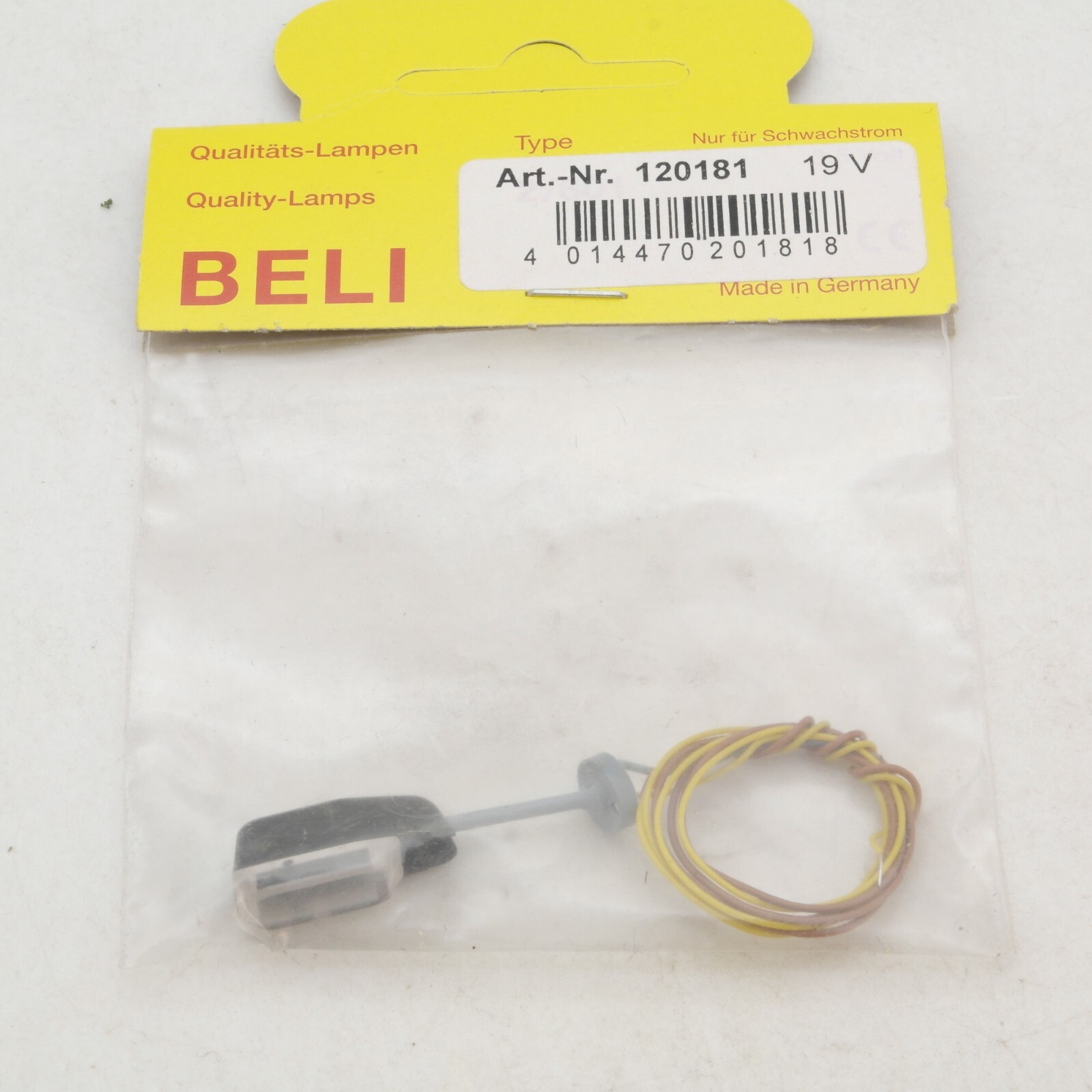 Beli H0 120181 Wandlampe für Industriebauten, neuwertig in OVP RG4974