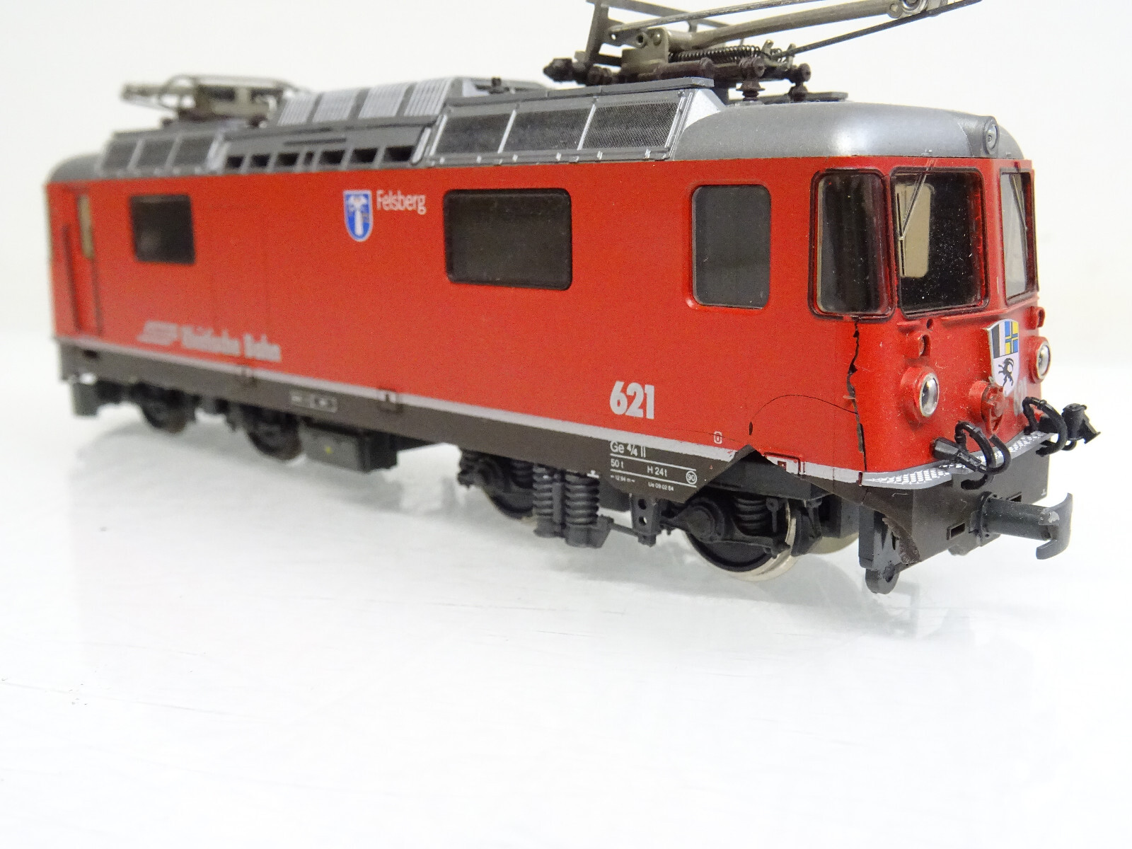 Bemo H0m 125821 E-Lok Gm 4/4 621 Felsberg der RhB in OVP LE1971 – Bild 5