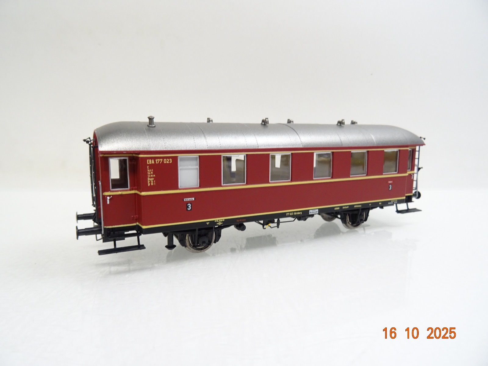 Brawa H0 45525 Einheits-Nebenbahnwagen Ci-33 der DB in OVP JL3656 – Bild 3