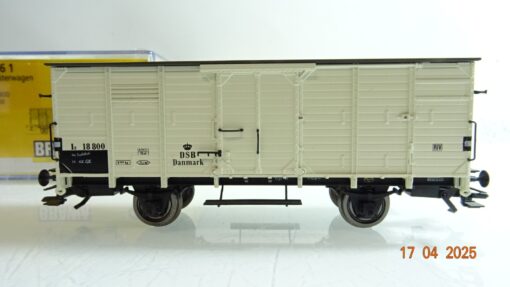 Brawa H0 48261 gedeckter Güterwagen G10 der DB in OVP PR7168 – Bild 3