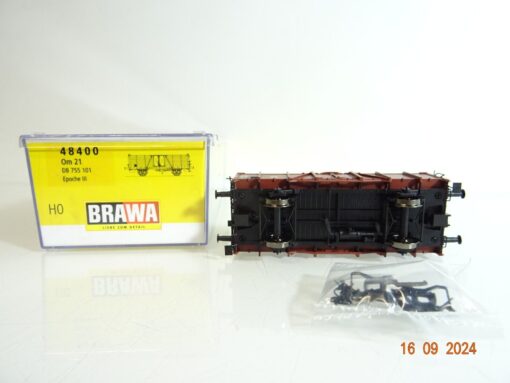 Brawa H0 48400 offener Güterwagen der DB neuwertig in OVP PR2741 – Bild 4