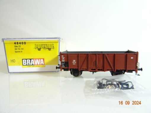Brawa H0 48400 offener Güterwagen der DB neuwertig in OVP PR2741
