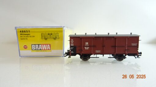 Brawa H0 48651 Milchwagen Brit.US-Zone der DR in OVP PR8022