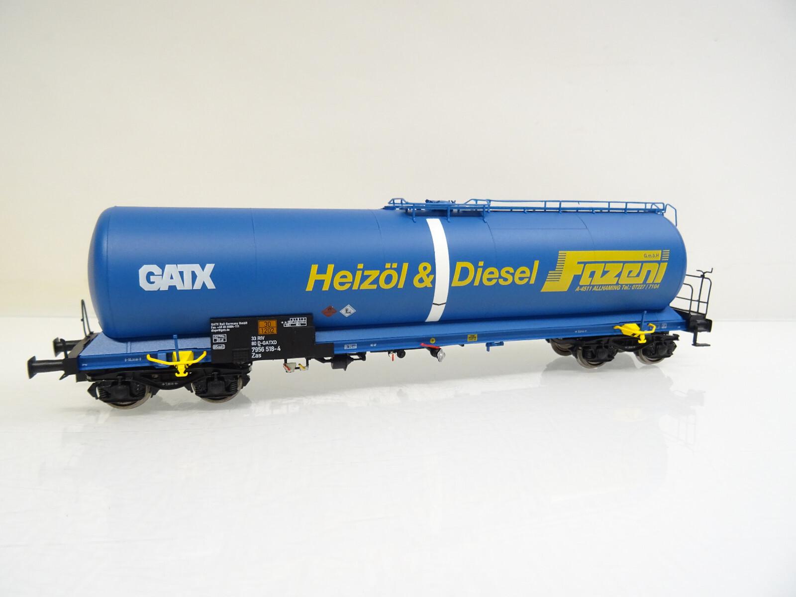 Brawa H0 48762 Neubaukesselwagen Fazeni der GATX in OVP LE610 – Bild 3