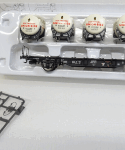 Brawa H0 49104 Behältertragwagen BTmms58 Dortmunder Union der DB in OVP LE628