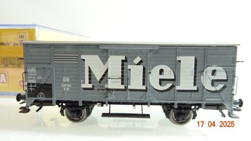 Brawa H0 49898 gedeckter Güterwagen Miele der DB in OVP PR7180 – Bild 3
