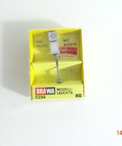 Brawa H0 5294 Uhr mit Werbewürfel neuwertig in OVP CK2809