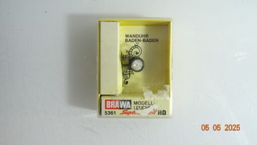 Brawa H0 5361 Wanduhr Baden Baden siehe Foto in OVP CK7970